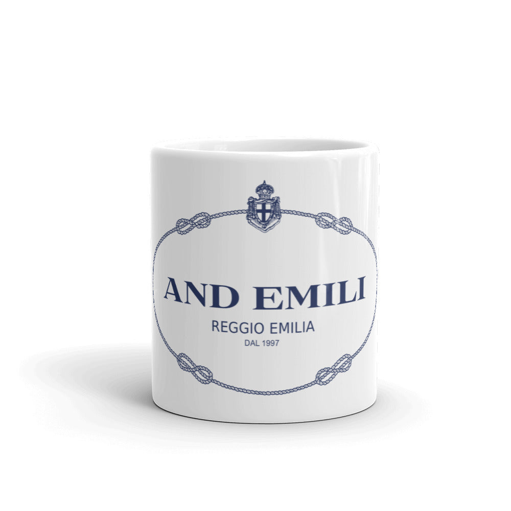 Il diavolo veste AND EMILI - Tazza bianca lucida